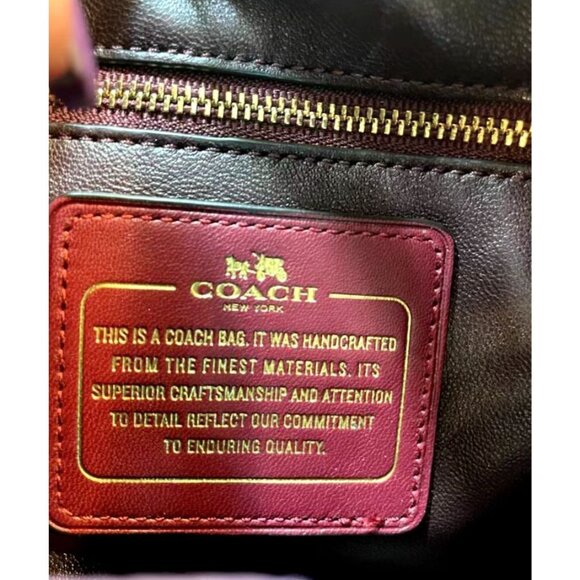 Coach Nomad Hobo 36026 Glovetanned Leather Shoulder Bag Purse Authenticated READ - Picture 6 of 16